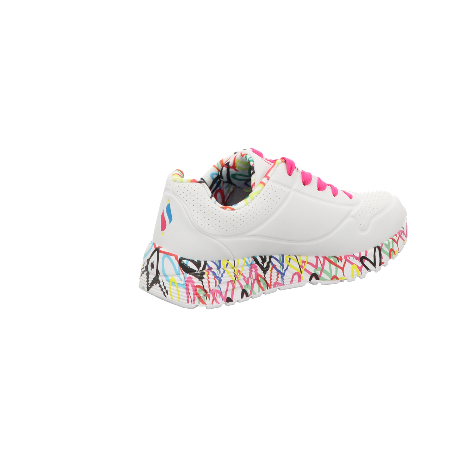 Skechers Damen Slipper X Jgoldcrownuno Lite Love in weiss