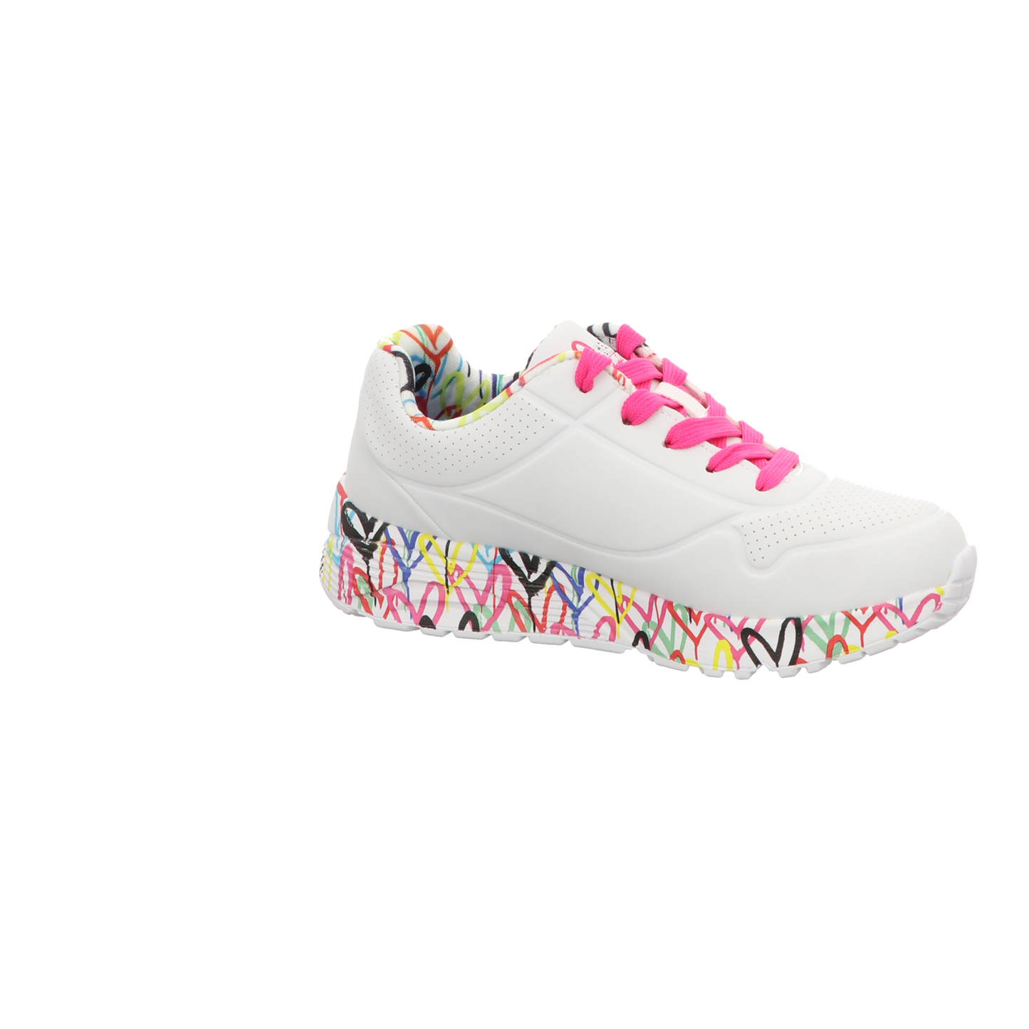 Skechers Damen Slipper X Jgoldcrownuno Lite Love in weiss