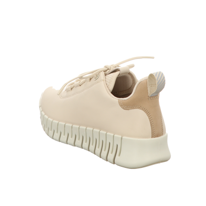 Ecco Damen Schnürschuh Gruuv in grau