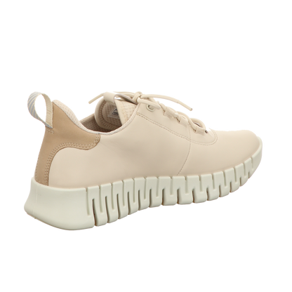 Ecco Damen Schnürschuh Gruuv in grau