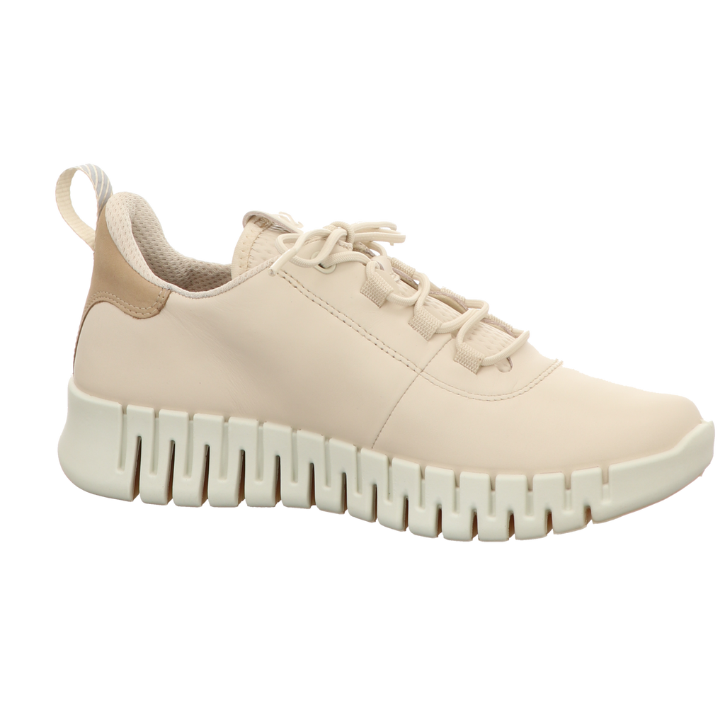Ecco Damen Schnürschuh Gruuv in grau