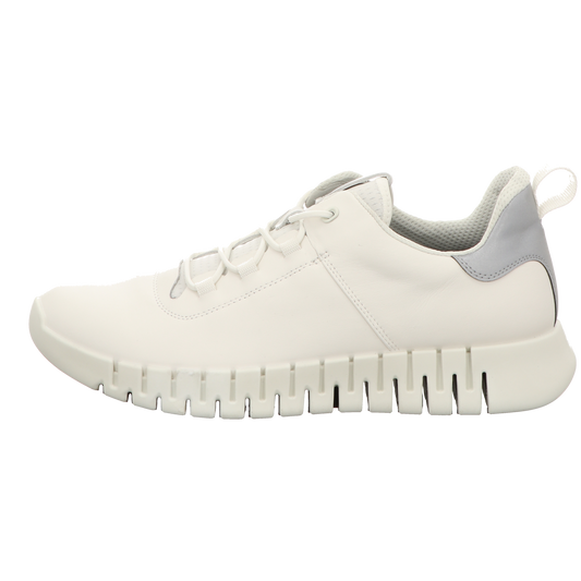 Ecco Herren Schnürschuh Gruuv in weiss