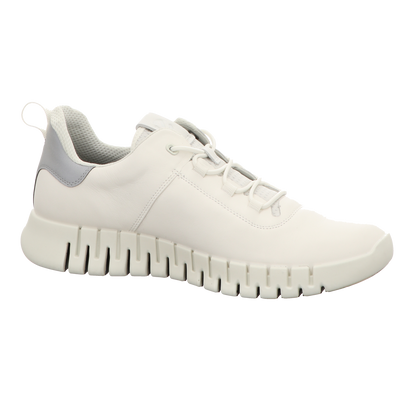 Ecco Herren Schnürschuh Gruuv in weiss