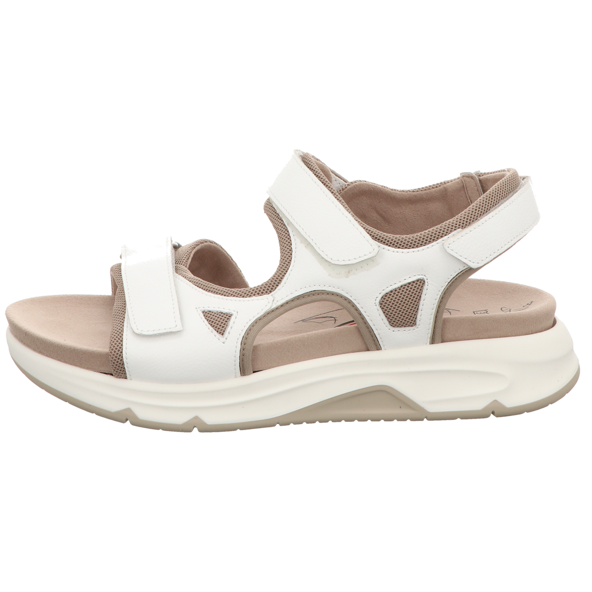 Gabor Damen Sandale bequem  in weiss