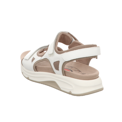 Gabor Damen Sandale bequem  in weiss