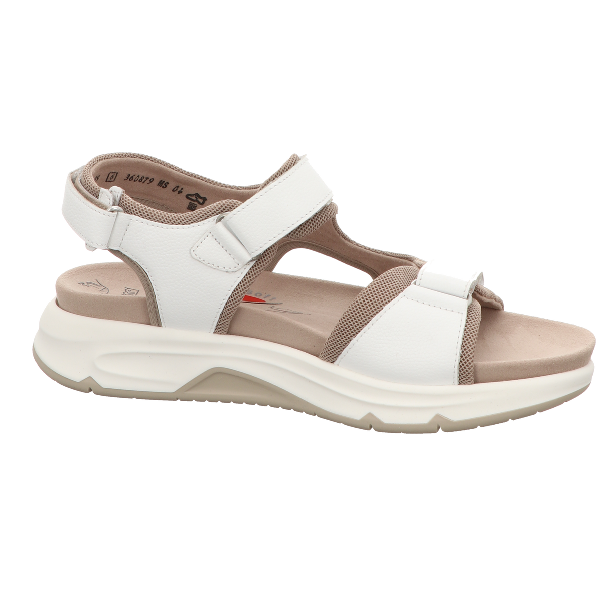Gabor Damen Sandale bequem  in weiss
