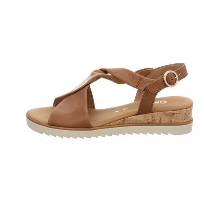 Gabor Damen Sandalette Genua in gelb