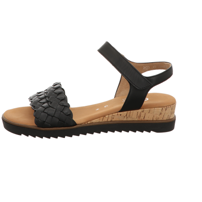 Gabor Damen Sandalette Genua in schwarz