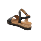 Gabor Damen Sandalette Genua in schwarz
