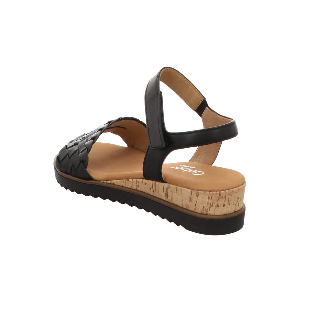Gabor Damen Sandalette Genua in schwarz