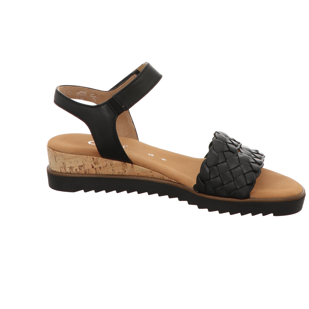 Gabor Damen Sandalette Genua in schwarz