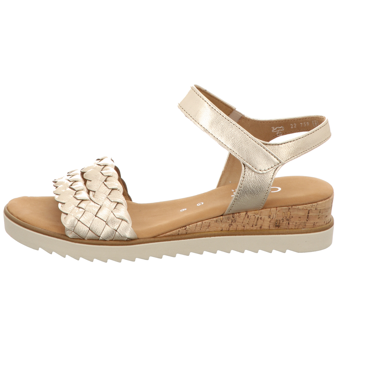 Gabor Damen Sandalette Genua in beige