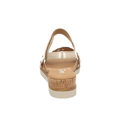 Gabor Damen Sandalette Genua in beige