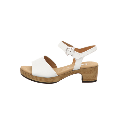 Gabor Damen Sandalette Kreta in weiss