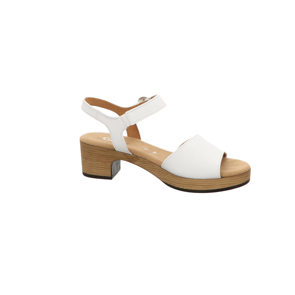 Gabor Damen Sandalette Kreta in weiss