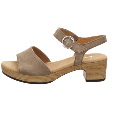 Gabor Damen Sandalette Kreta in beige