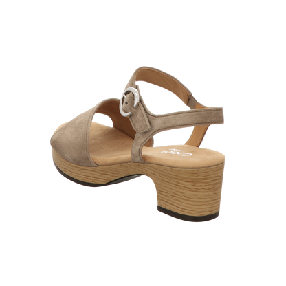 Gabor Damen Sandalette Kreta in beige
