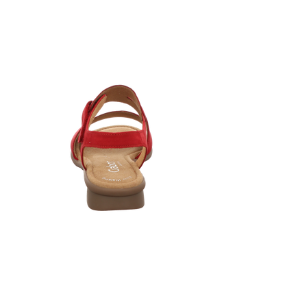 Gabor Damen Sandalette Florenz in rot