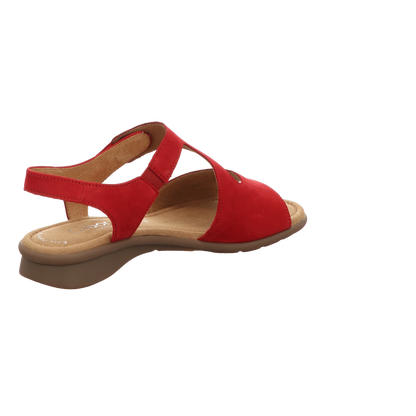 Gabor Damen Sandalette Florenz in rot