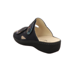 Longo Damen Pantolette bequem  in blau