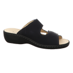 Longo Damen Pantolette bequem  in blau