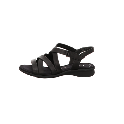 Gabor Damen Sandalette Florenz in schwarz