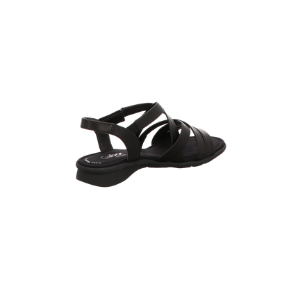 Gabor Damen Sandalette Florenz in schwarz