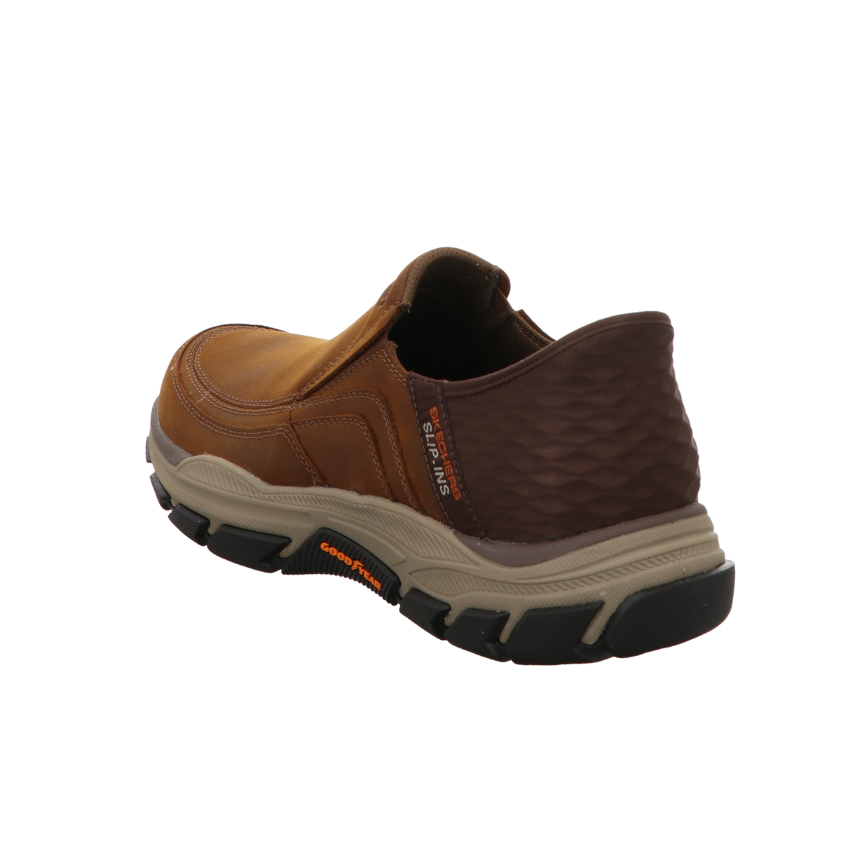 Skechers Herren Slipper Slip-In Respected Elgin in braun