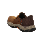 Skechers Herren Slipper Slip-In Respected Elgin in braun