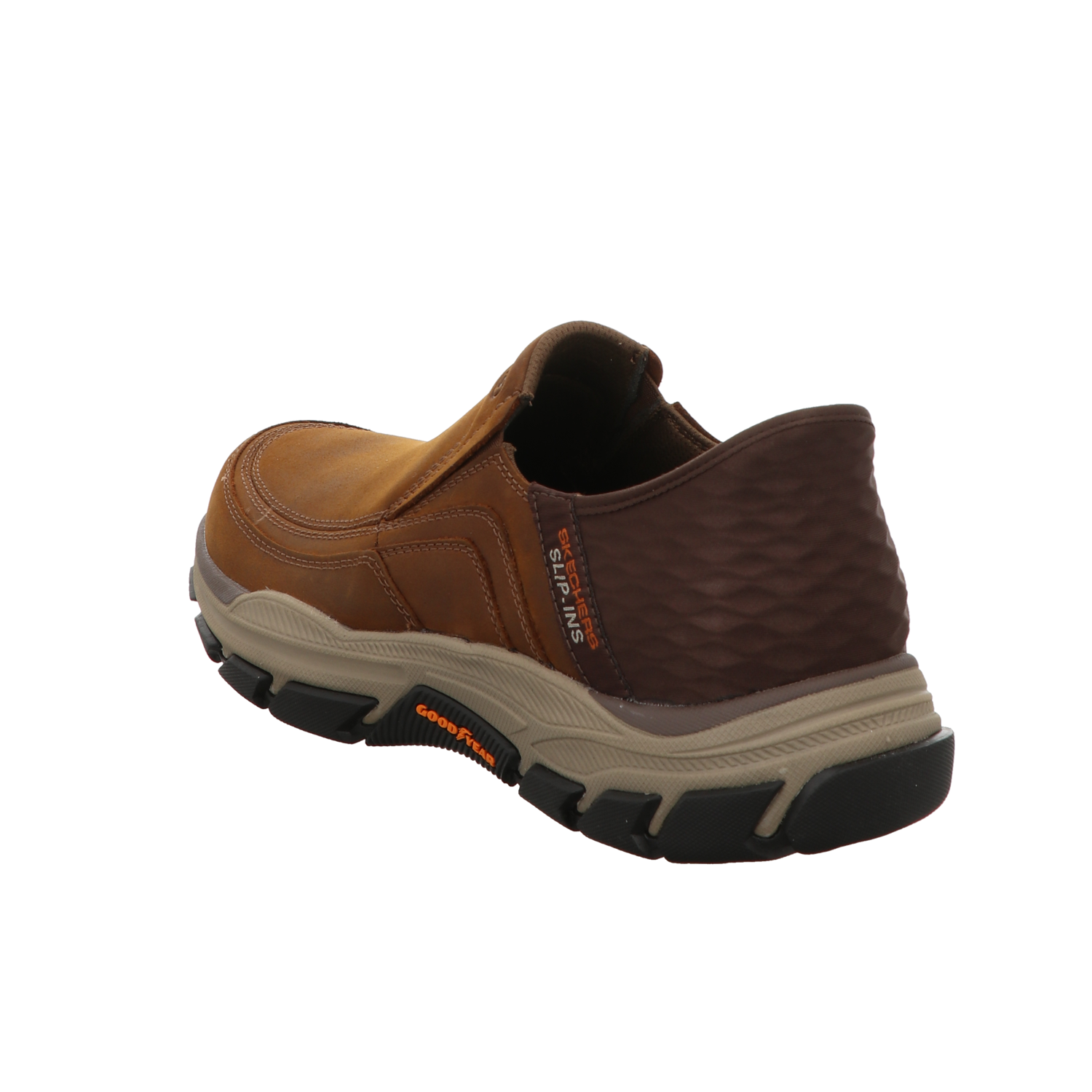 Skechers Herren Slipper Slip-In Respected Elgin in braun