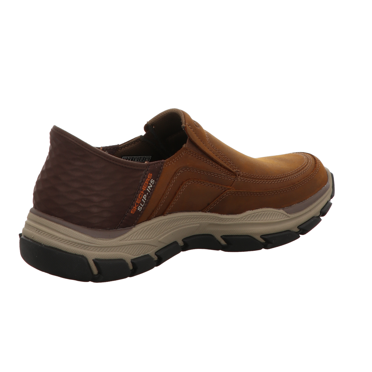 Skechers Herren Slipper Slip-In Respected Elgin in braun
