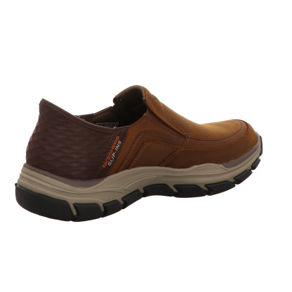 Skechers Herren Slipper Slip-In Respected Elgin in braun