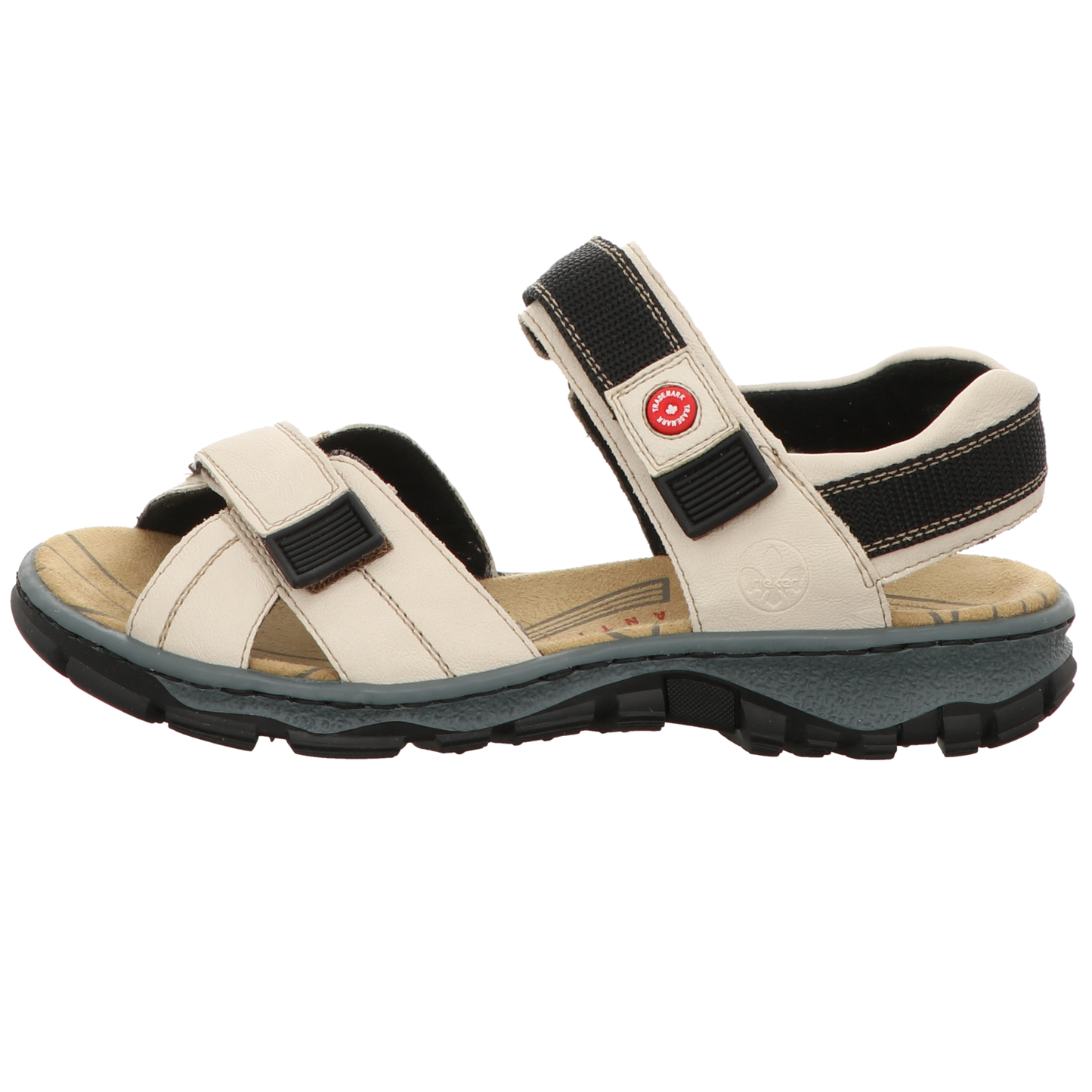 Rieker Damen Sandalette  in weiss