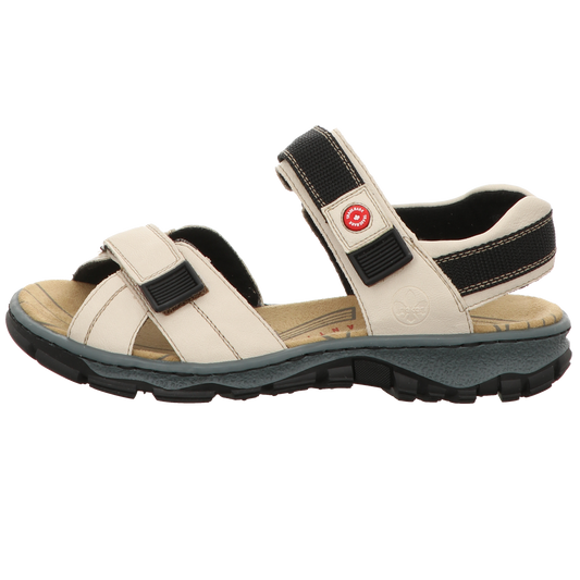 Rieker Damen Sandalette  in weiss