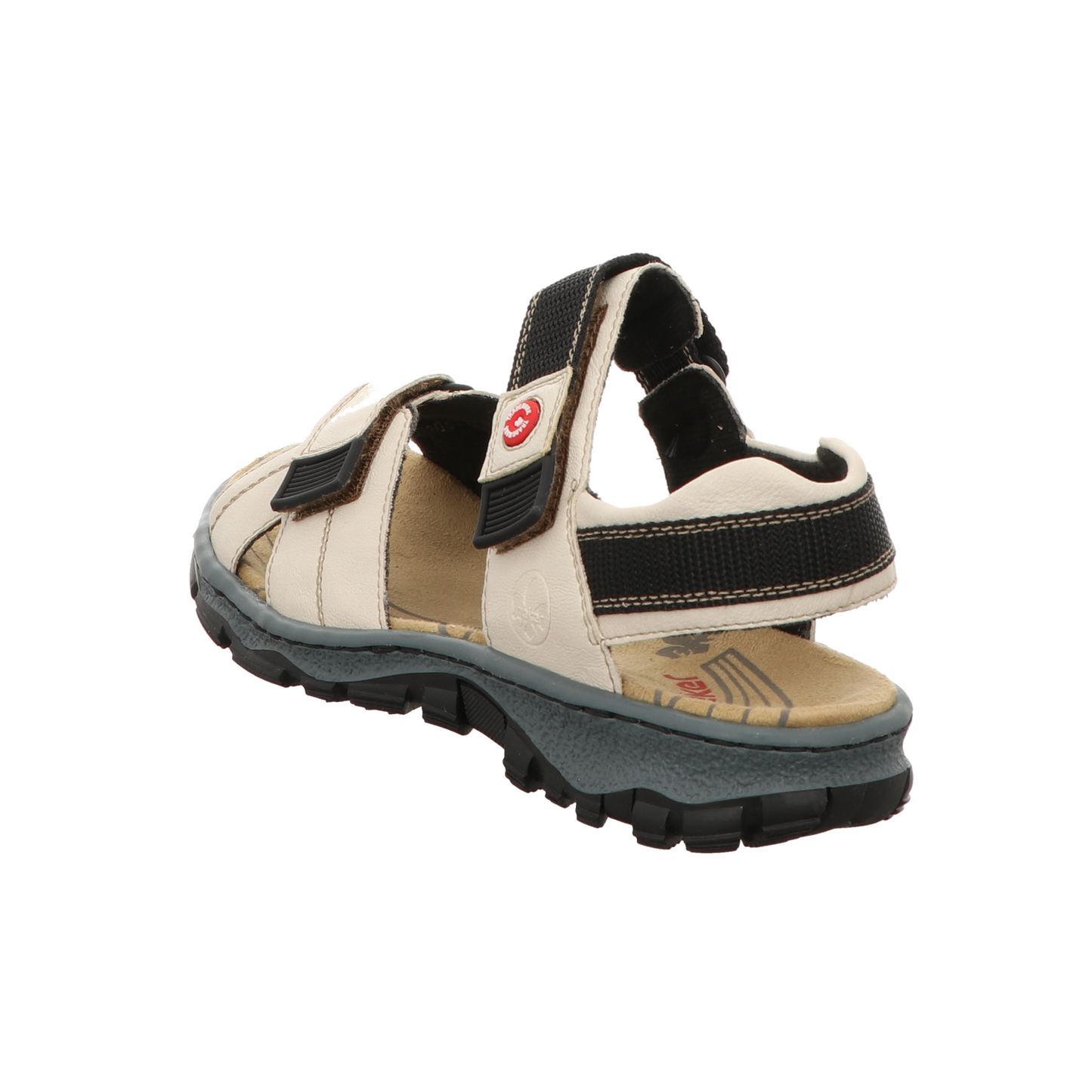 Rieker Damen Sandalette  in weiss