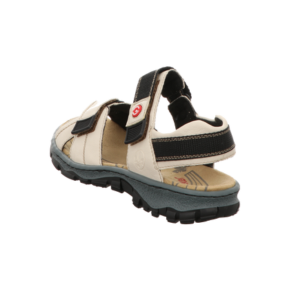 Rieker Damen Sandalette  in weiss