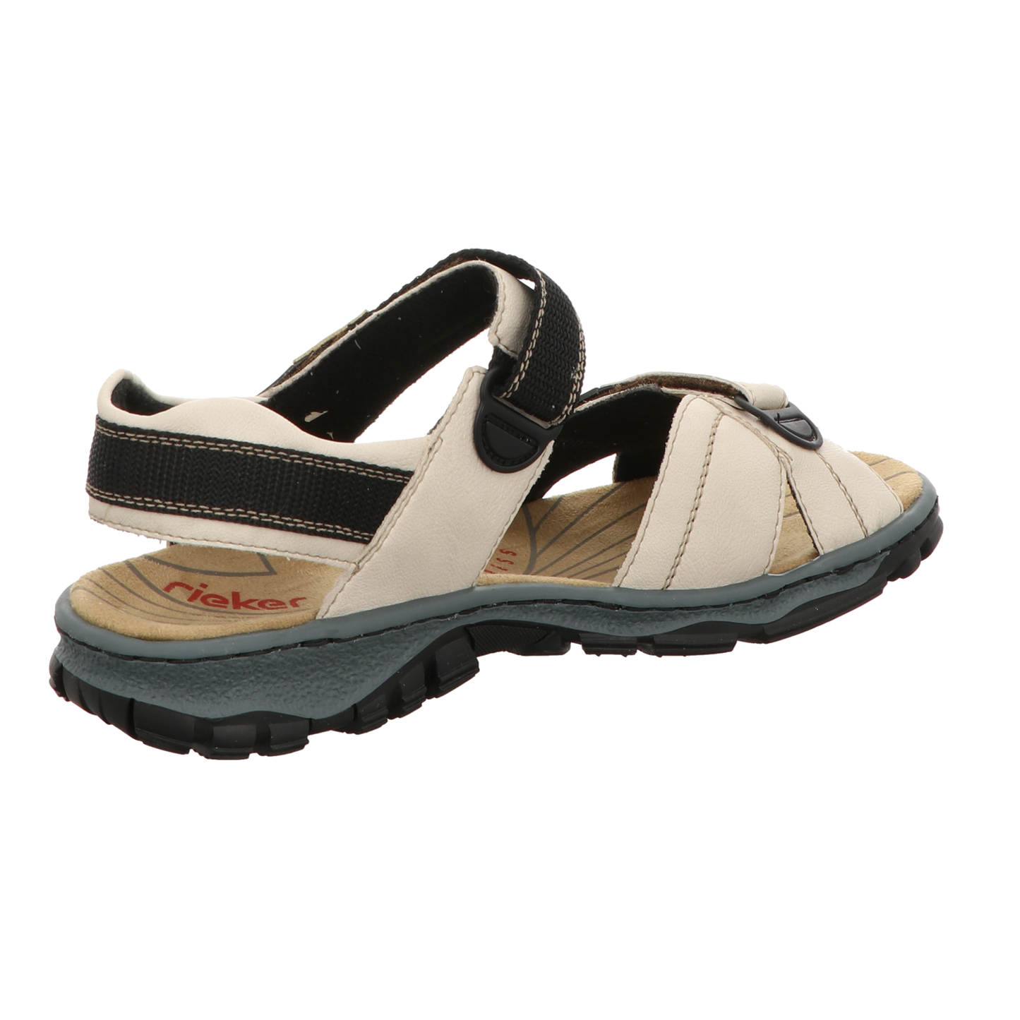 Rieker Damen Sandalette  in weiss