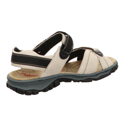 Rieker Damen Sandalette  in weiss