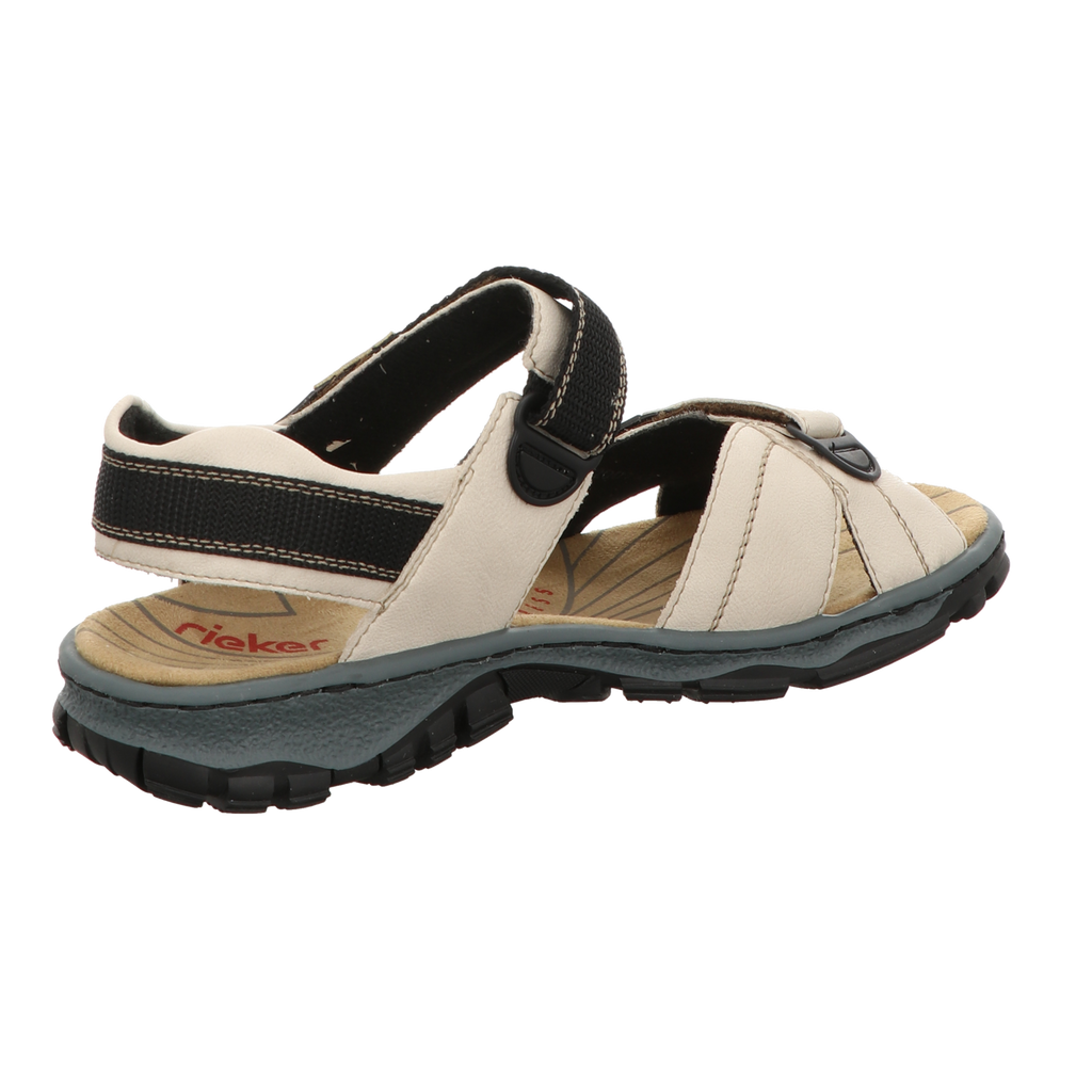 Rieker Damen Sandalette  in weiss