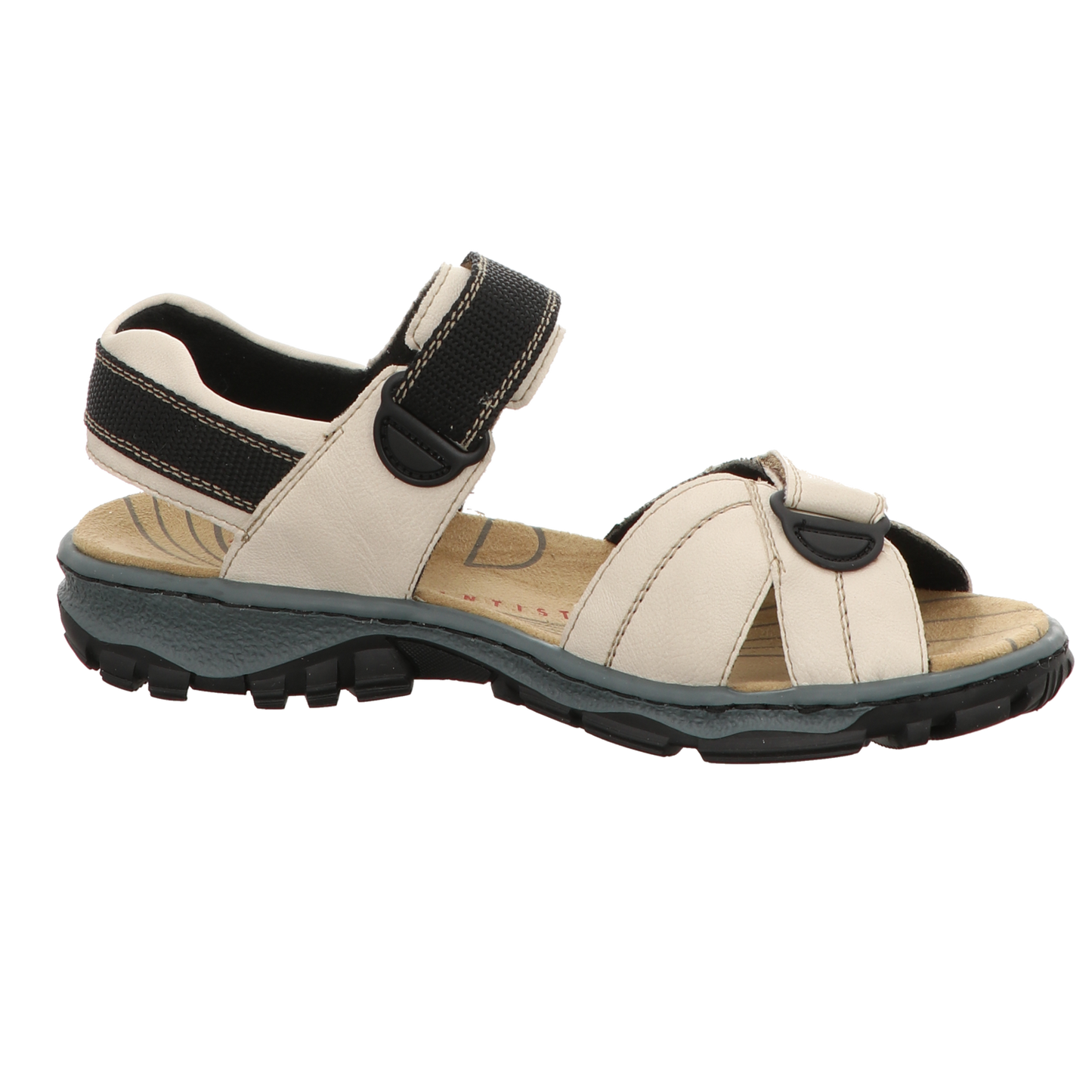 Rieker Damen Sandalette  in weiss