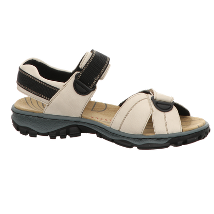 Rieker Damen Sandalette  in weiss