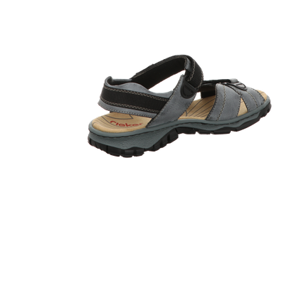 Rieker Damen Sandalette  in blau