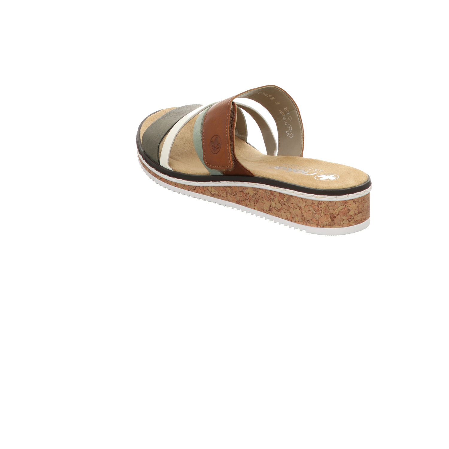 Rieker Damen Pantolette  in oliv