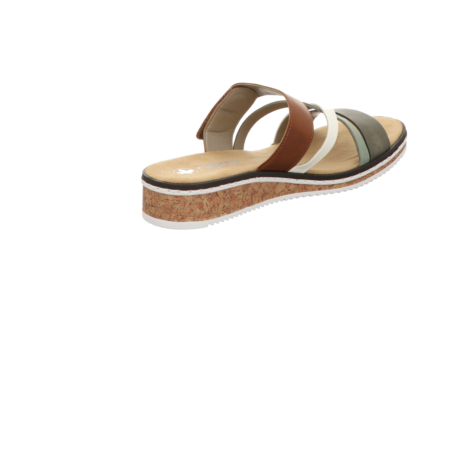 Rieker Damen Pantolette  in oliv