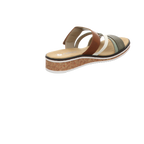 Rieker Damen Pantolette  in oliv
