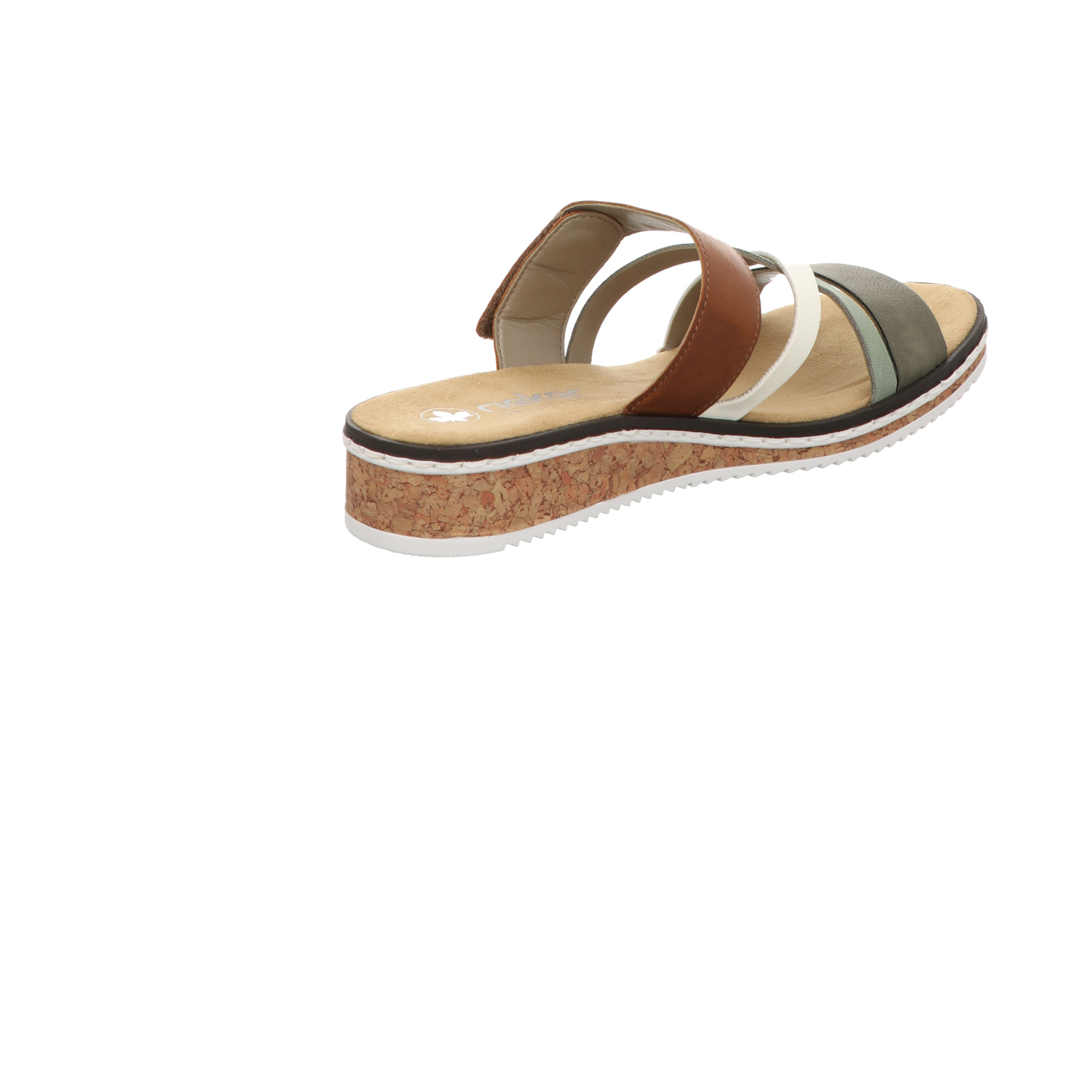 Rieker Damen Pantolette  in oliv