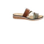 Rieker Damen Pantolette  in oliv