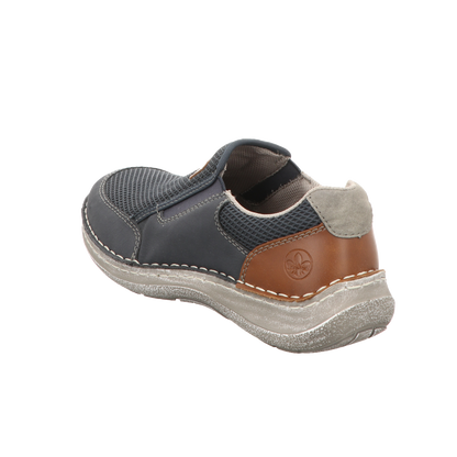 Rieker Herren Slipper  in blau