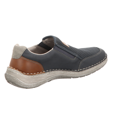 Rieker Herren Slipper  in blau