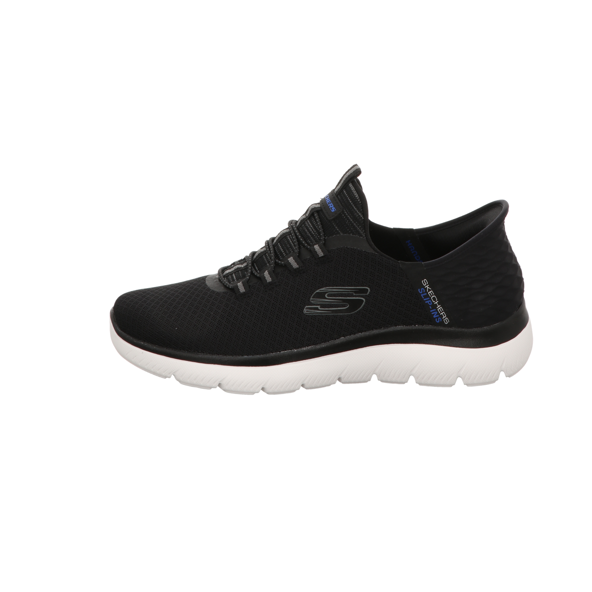Skechers Herren Slipper Slip-In Summits in schwarz